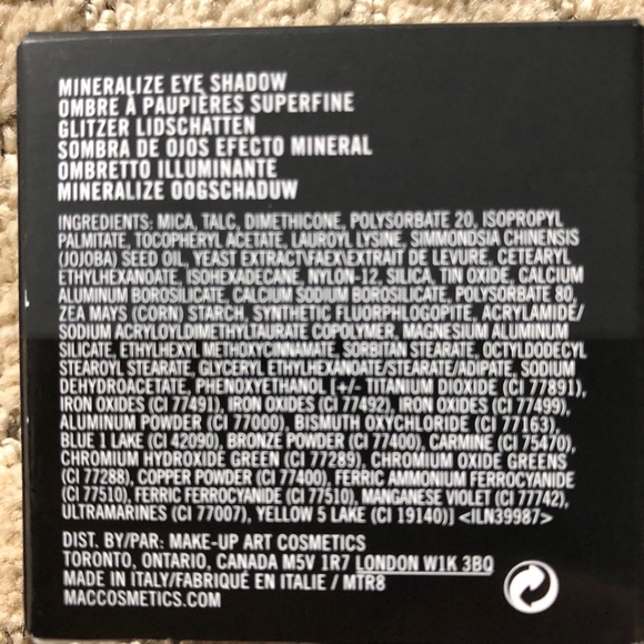 NWT Mac Mineralized Eye Shadow Quad - Picture 3 of 8